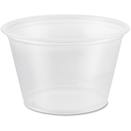 Dart Container Cup, Portion, Plastic, Clr, 4Oz 20PK DCC400PC